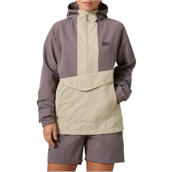 New Helly Hansen Vista Hike Hooded Anorak Sz XL UPF 50+ Hiking Outdoor Gorpcore - Picture 1 of 13